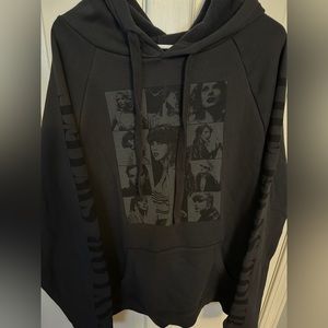 Taylor Swift Eras Tour Exclusive Black Hoodie